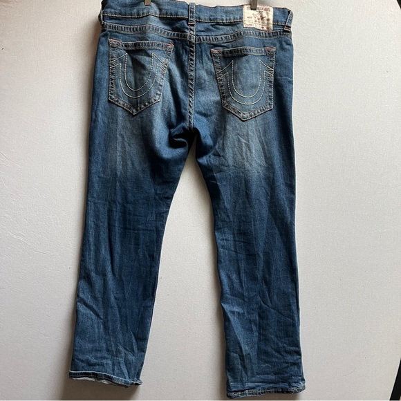 True Religion Billy Relaxed Bootcut Denim Jeans Sz 40 - Picture 2 of 12